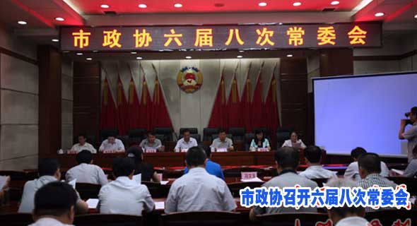 市政协召开六届八次常委会
